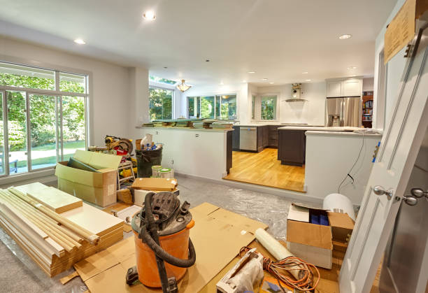 Professional Cabinet Refacing technician working in Stanchfield, MN